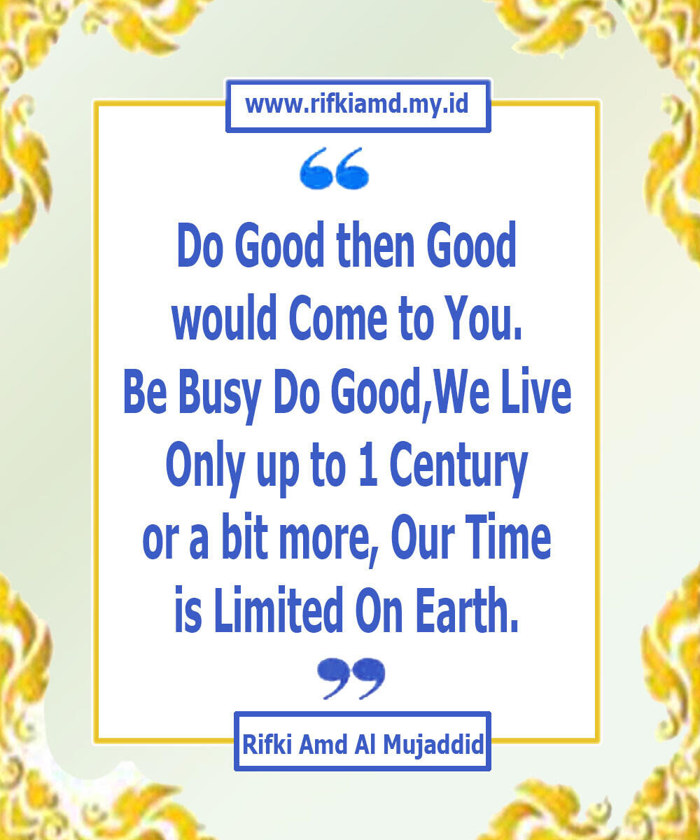 (Muhasabah) USE CONSCIENCE MORE : would Make Us Beneficials