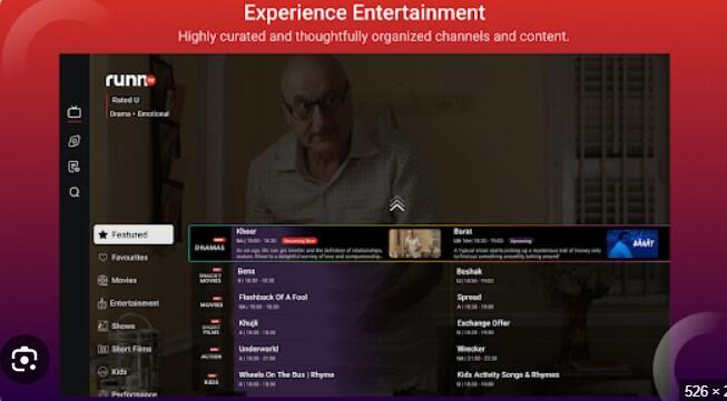 Link Download RunnTV APK Movies, Short Films, TV Android Terbaru 2024