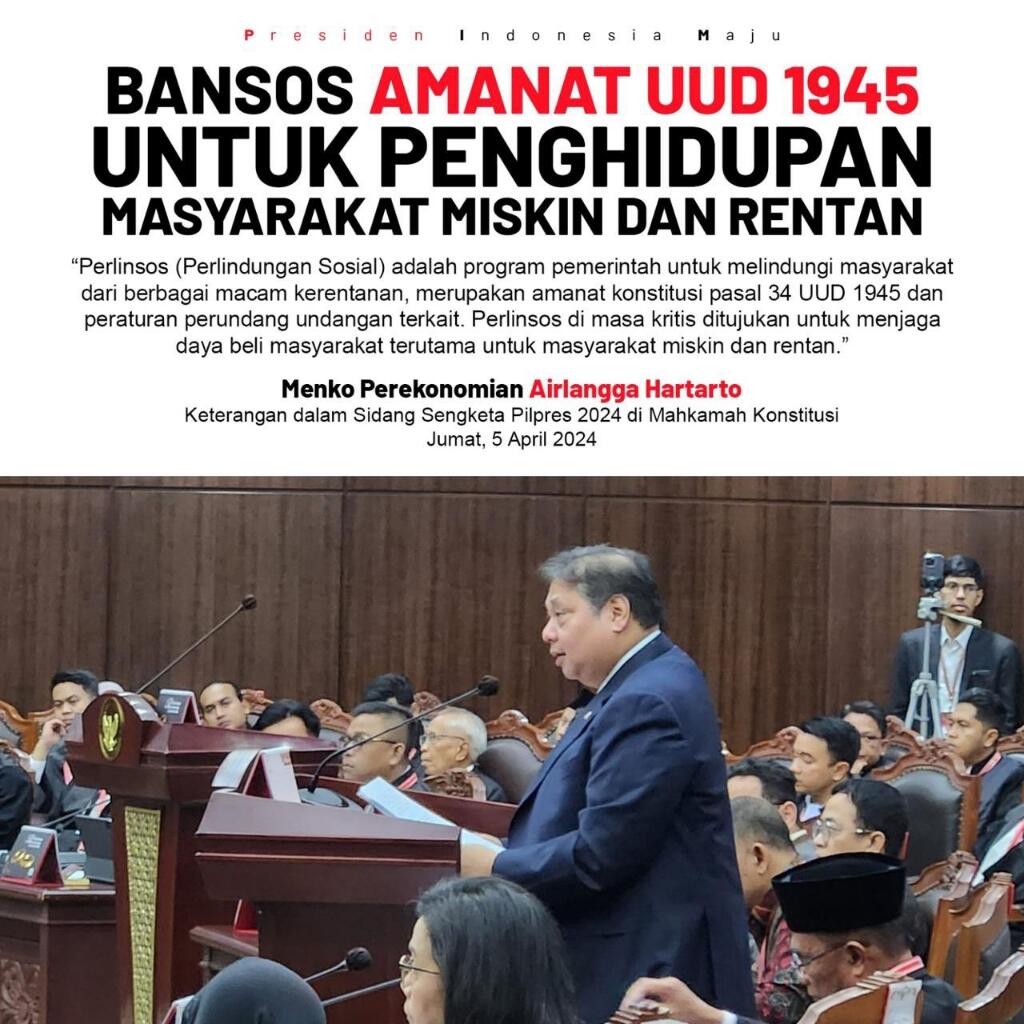 Yusril: Kesaksian 4 Menteri Jokowi Justru Untungkan KPU dan Pihak Prabowo-Gibran