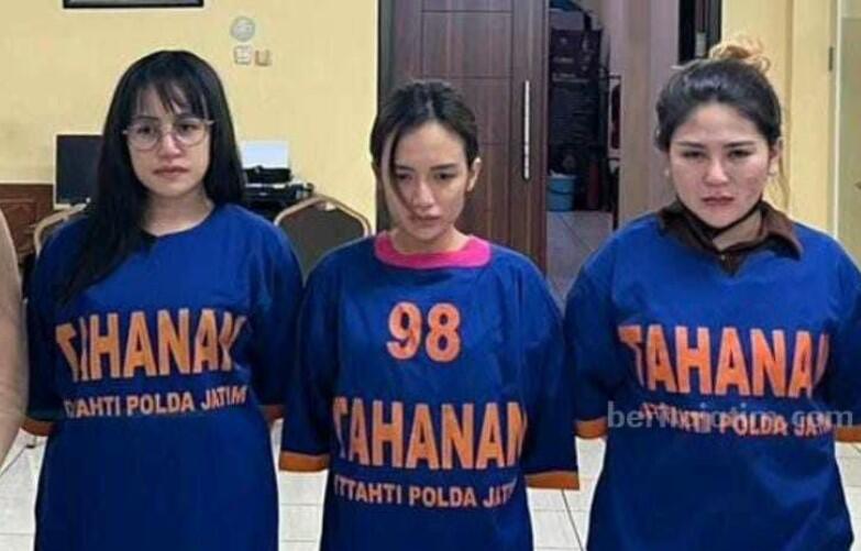 3 Selebgram Cantik Ditangkap Polda Jatim, Tipu Miliaran Rupiah Modus Investasi