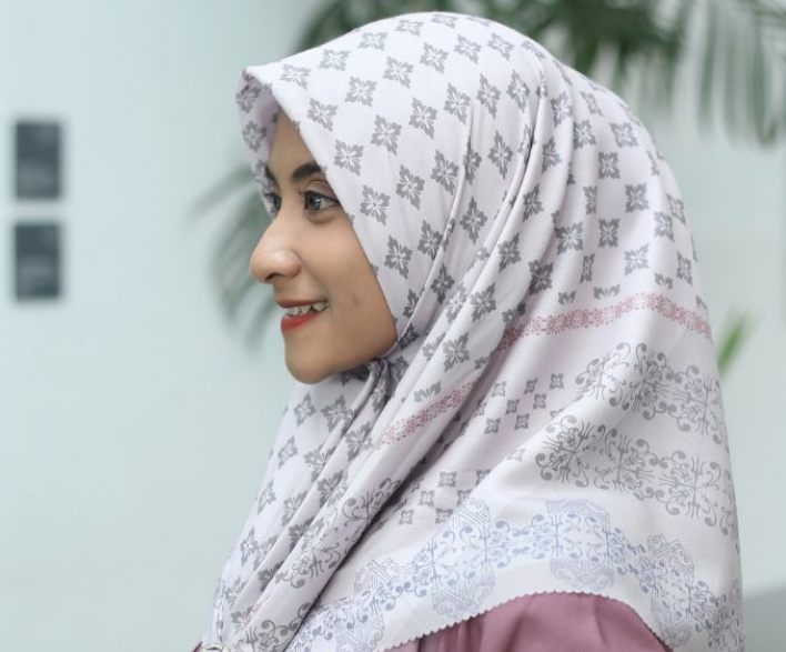 Kerudung Segi Empat Motif || Hijab Scarf voal good quality || Hijab Scarf Premium