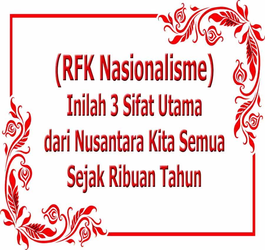 (Muhasabah Nasionalisme) Sebuah Tulisan Saya utk NKRI Kita Semuanya Tahun 2024