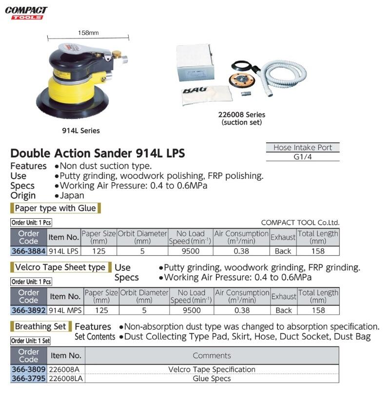 COMPACT TOOL Co., Ltd Japan.
