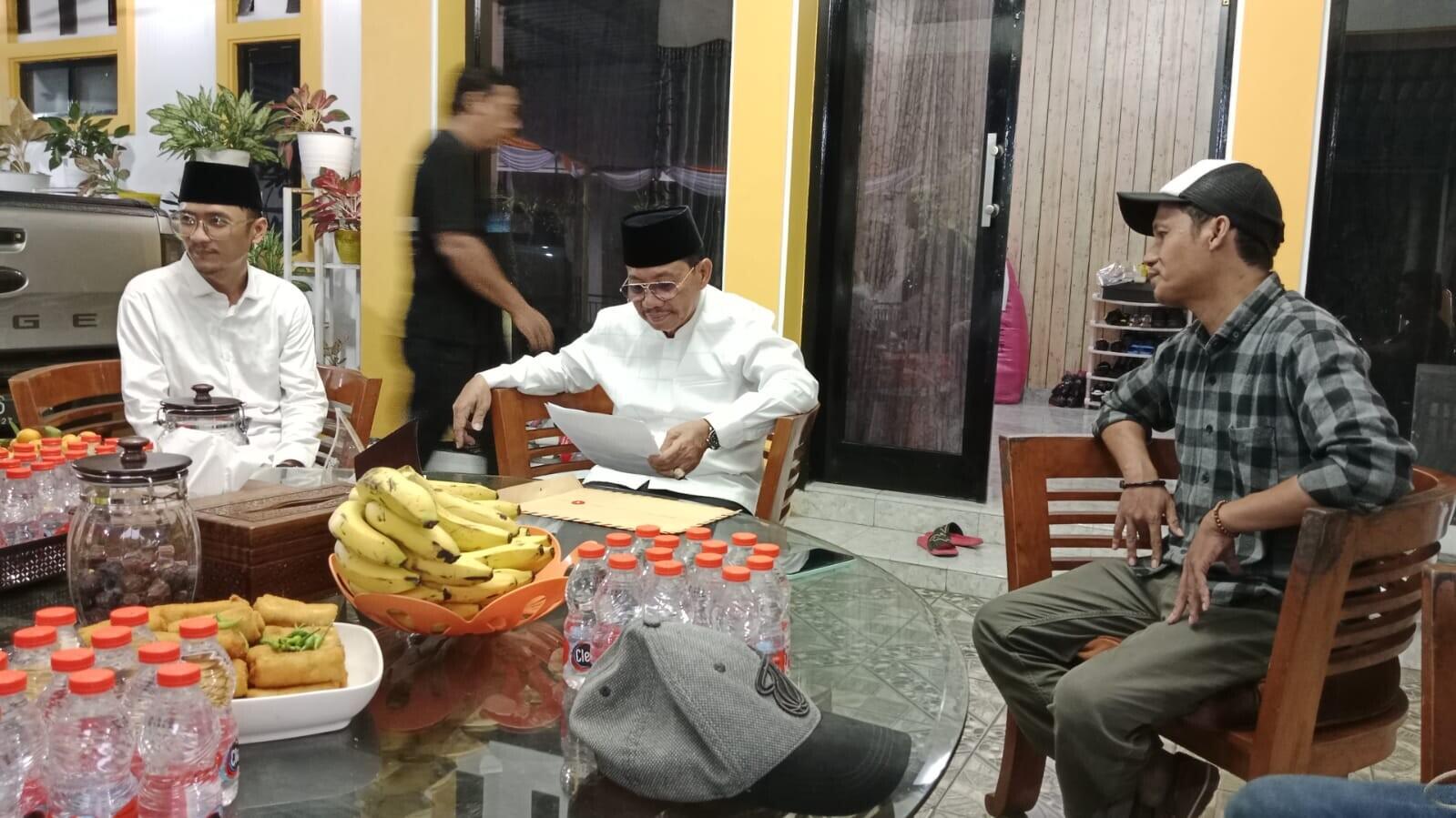 Ada Apakah..? Ketua Umum Pasukan Militan Sachrudin Datangi Calon Walikota Tangerang
