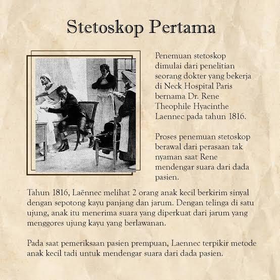 Rene Laennec: Pencipta Stetoskop dan Inovator Kedokteran!!!