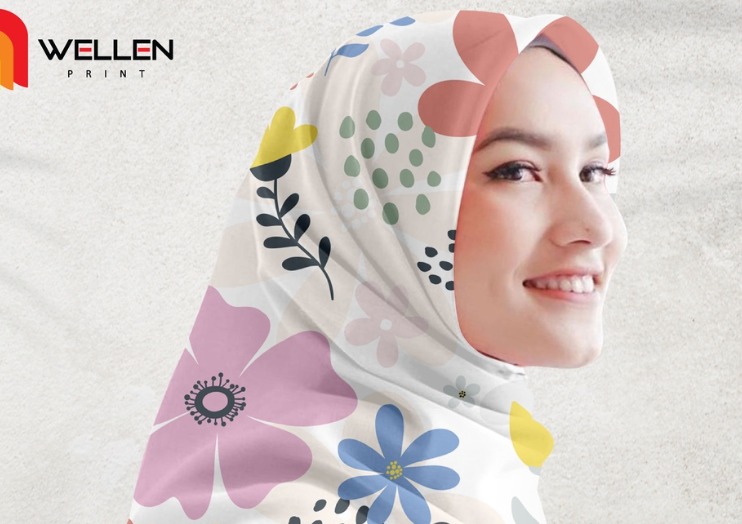 Hijab Scarf voal ultrafine premium lasercut jilbab kerudung pashmina segi empat motif