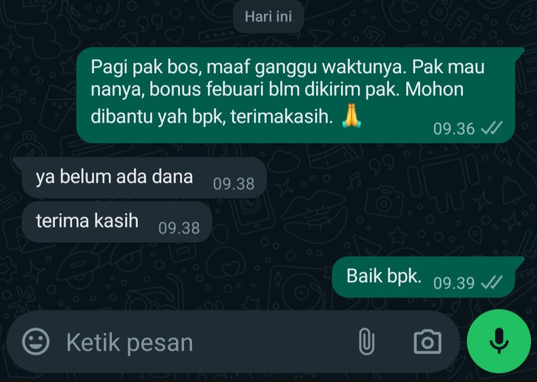 Minta Masukan Resign Atau Gak? 