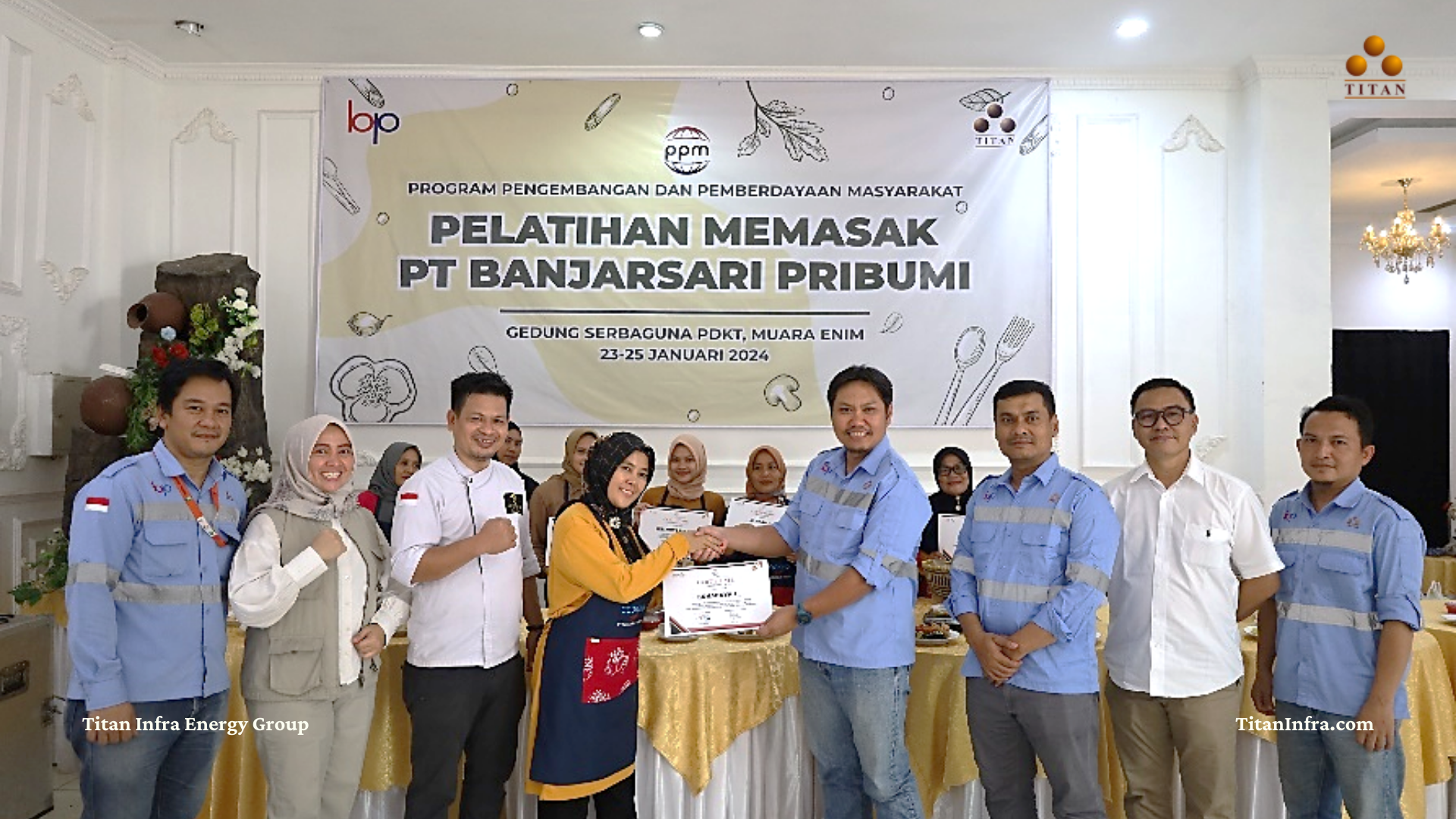 PT Banjarsari Pribumi Menggelar Pelatihan Memasak untuk Masyarakat Desa