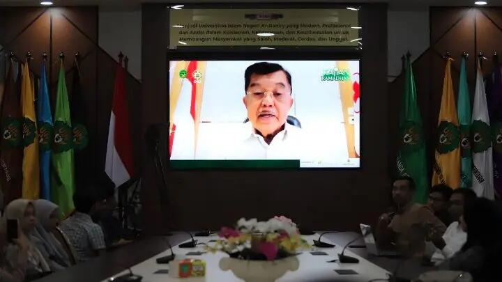 Ucapkan Selamat ke Prabowo-Gibran, Jusuf Kalla: Sudahlah Kita Selesaikan Ini
