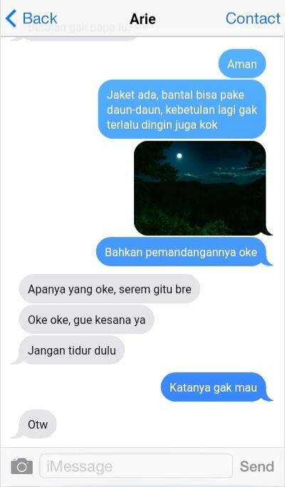 Tersesat || Cerpen Chat History Thriller