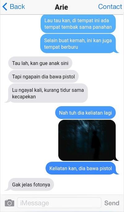 Tersesat || Cerpen Chat History Thriller