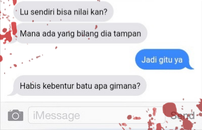 Tersesat || Cerpen Chat History Thriller