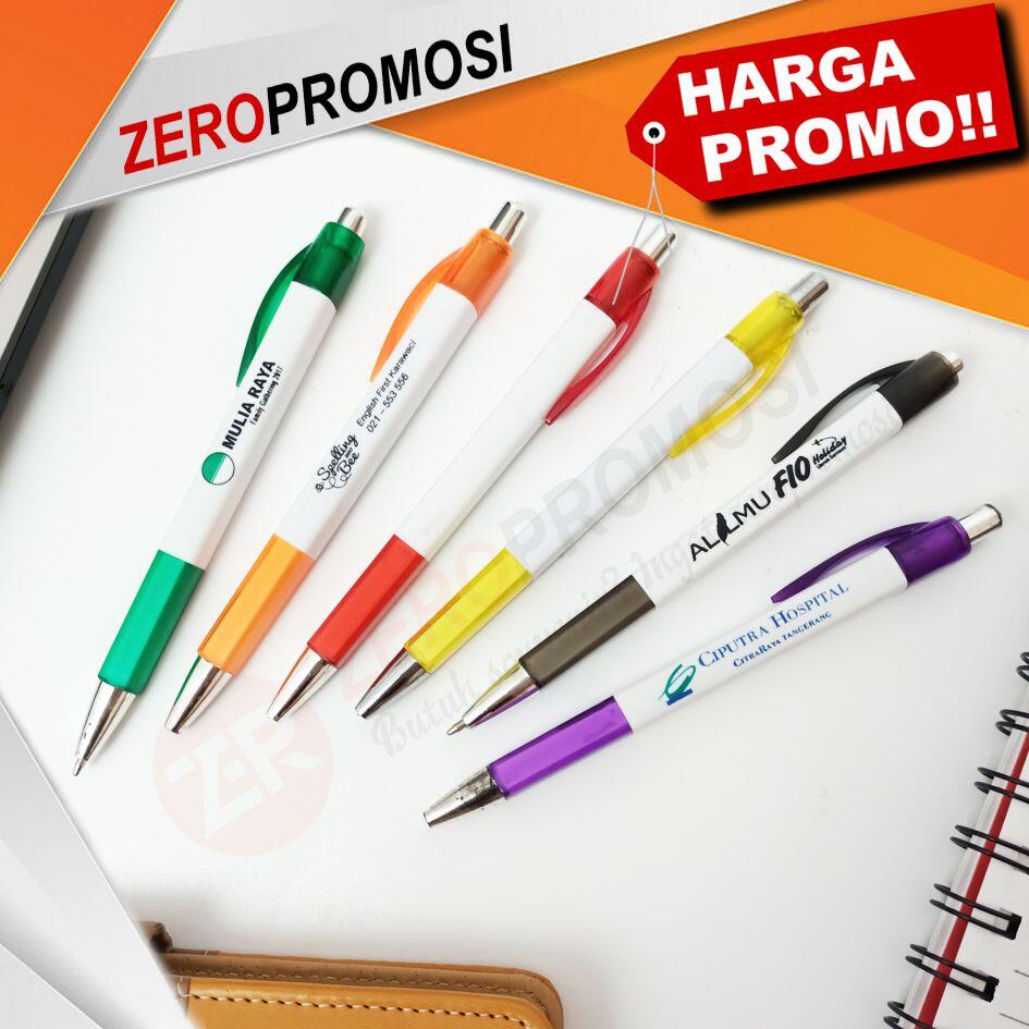 Pulpen Plastik Custom Logo Karinex
