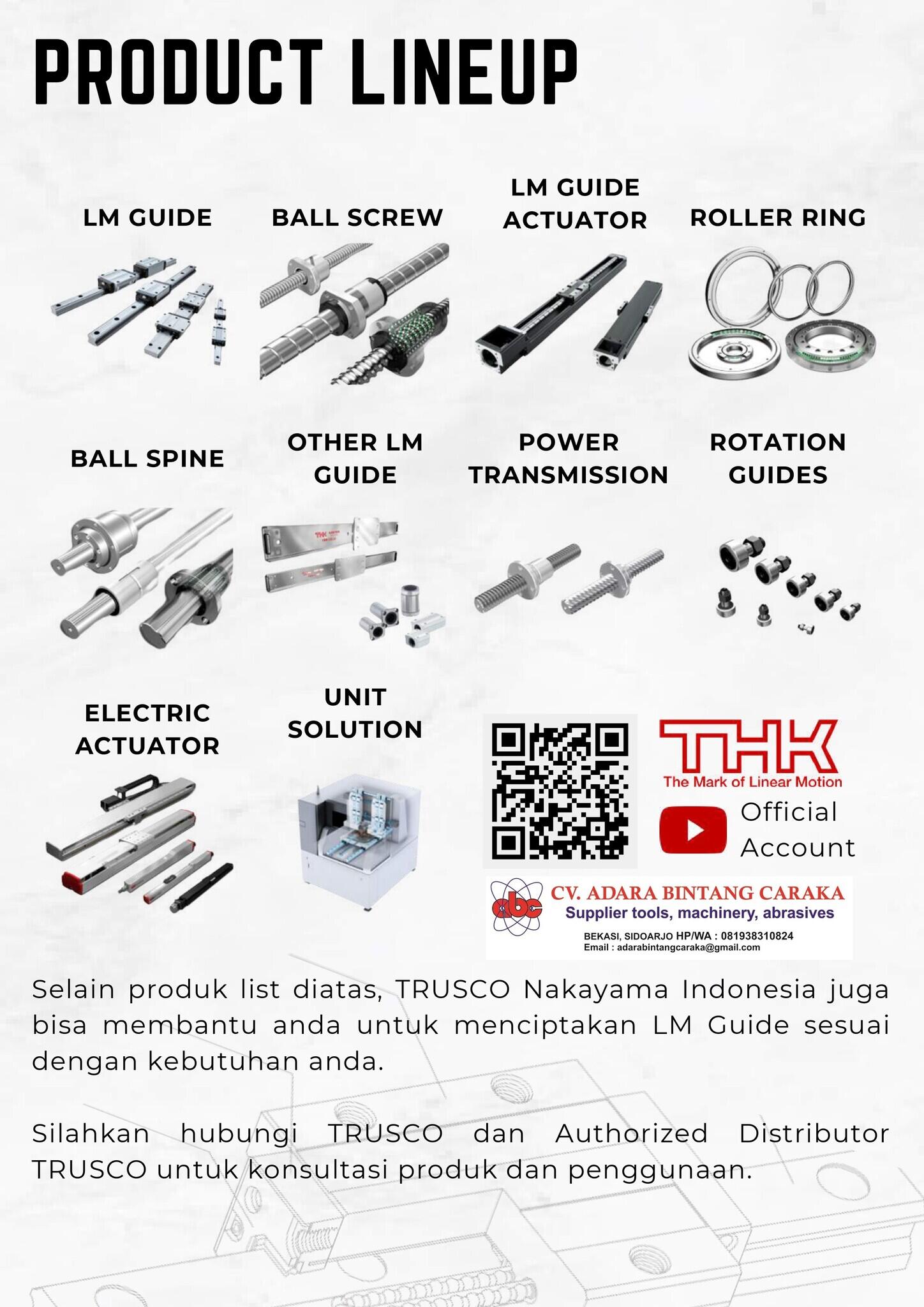 THK The Mark of Linear Motion