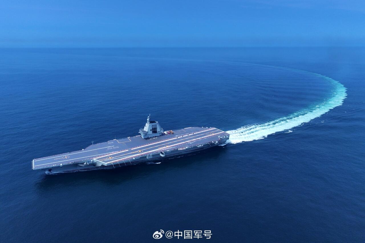 Sang Naga Semakin Kuat, Kapal Induk Fujian Milik China Memulai Uji Coba Laut Pertama