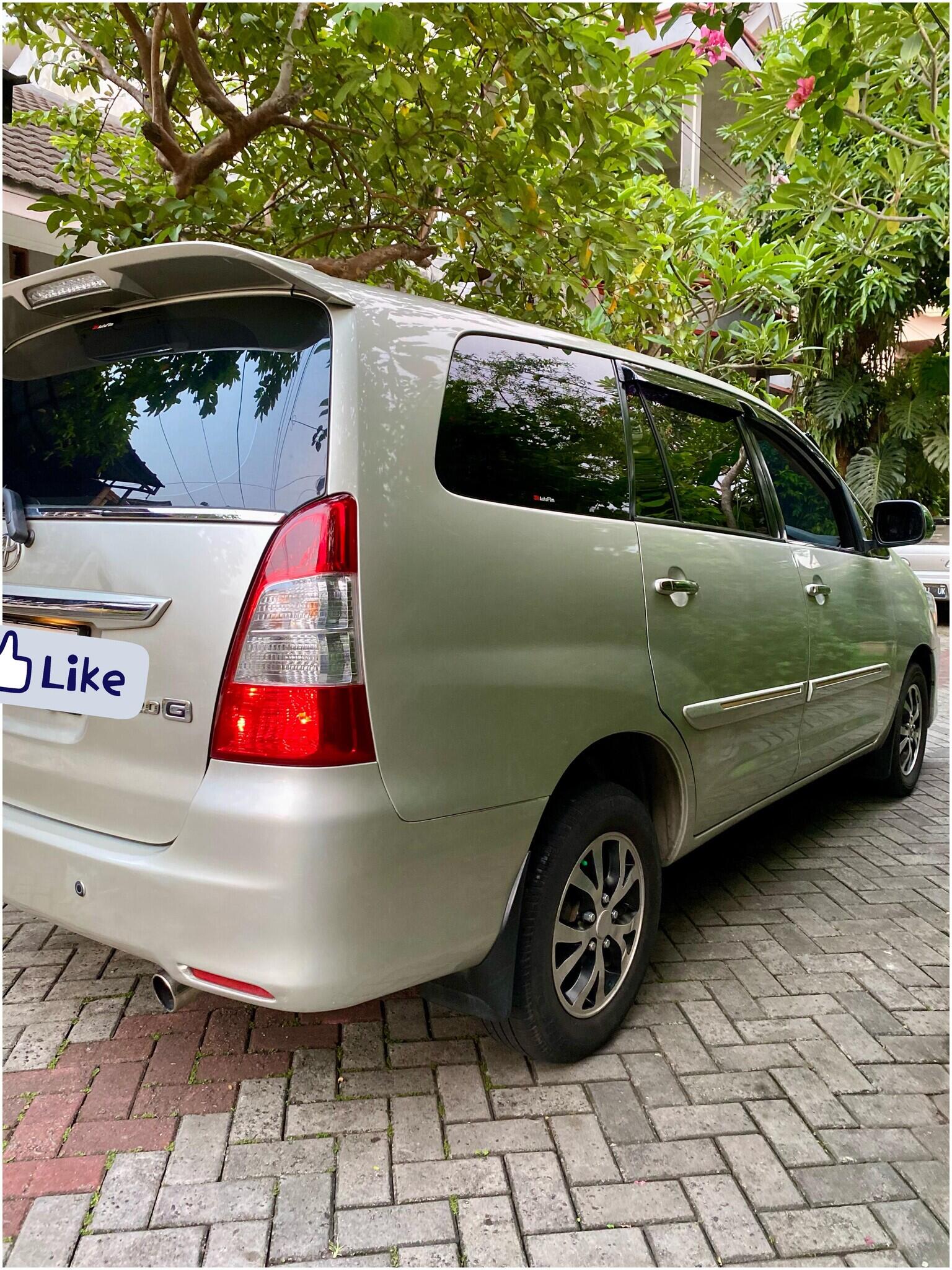 TDP 5JT : KIJANG INNOVA 2.0 G BENSIN 2013 A/T