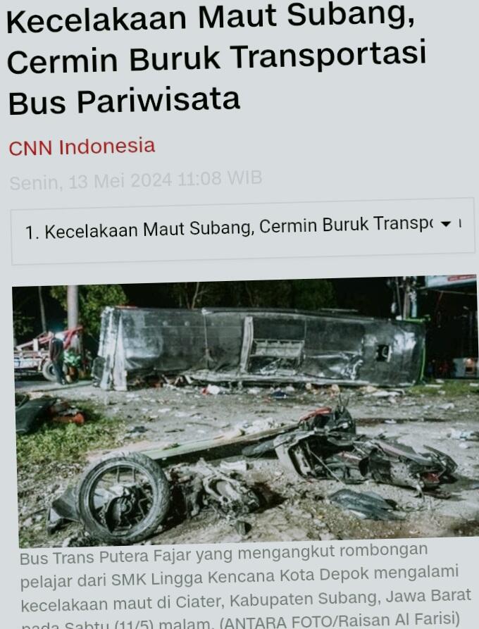 Bus Pariwisata Tak Luput Dari Petaka, Mengapa Kita Tetap Membutuhkannya?