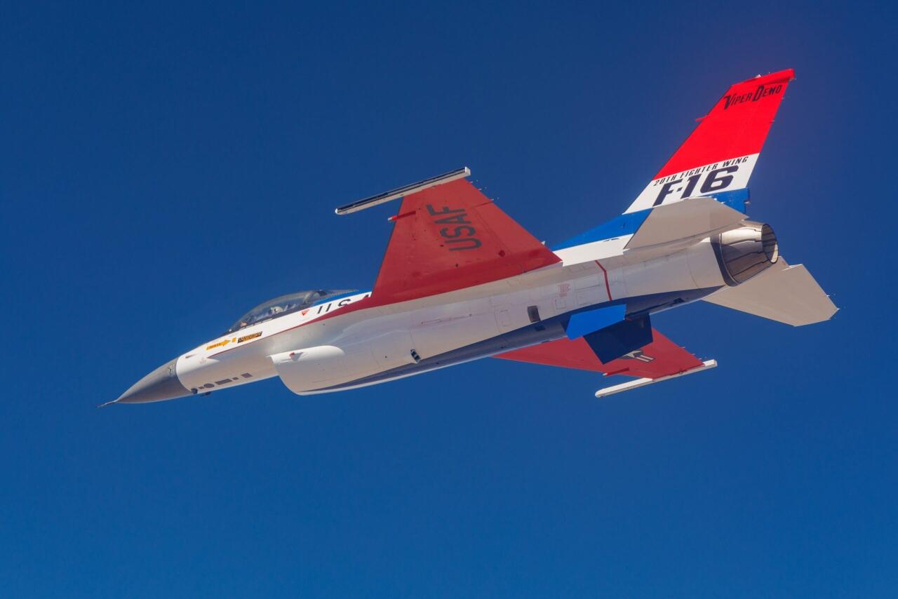 Peringati Ulang Tahun ke-50, F-16 Pakai Livery Retro Milik YF-16