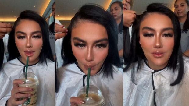 Viral, Agnez Mo Ketahuan Minum Kopi Produk Pro Israel, Netizen: Kecewa Banget!