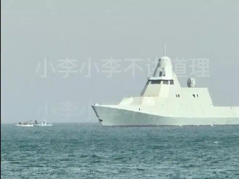 First Look: Kapal Korvet Eksperimental Buatan China Memulai Uji Coba Laut