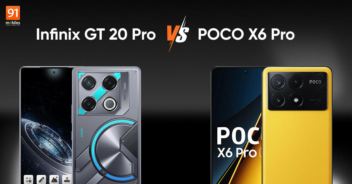 Infinix GT 20 Pro vs POCO X6 Pro, Mana yang lebih baik spesifikasi nya?