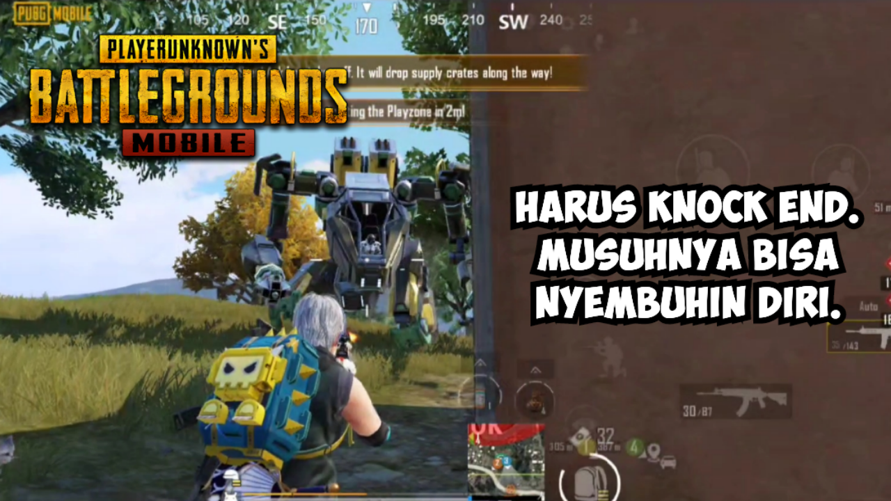 &#91;Video&#93; Harus Knock End, Musuhnya Bisa Nyembuhin Diri - PUBG MOBILE