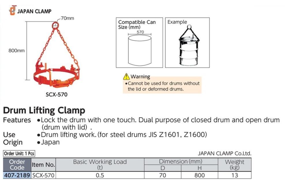 JAPAN CLAMP dari Nippon Clamp Co., Ltd