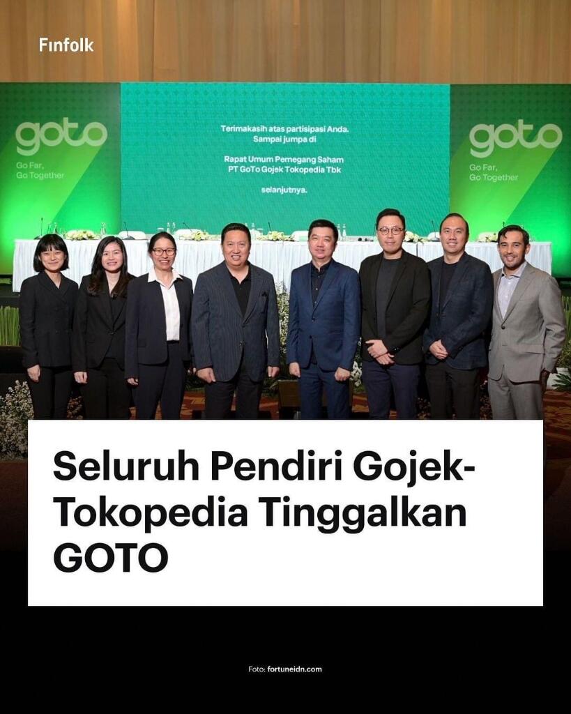 Pengunduran Diri Petinggi di PT GoTo Gojek Tokopedia Tbk