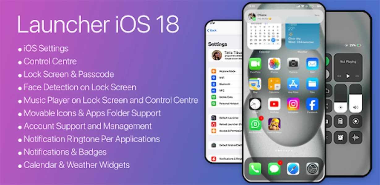 Launcher OS 18 Pro, Phone 15 MOD APK Update Terbaru 2024