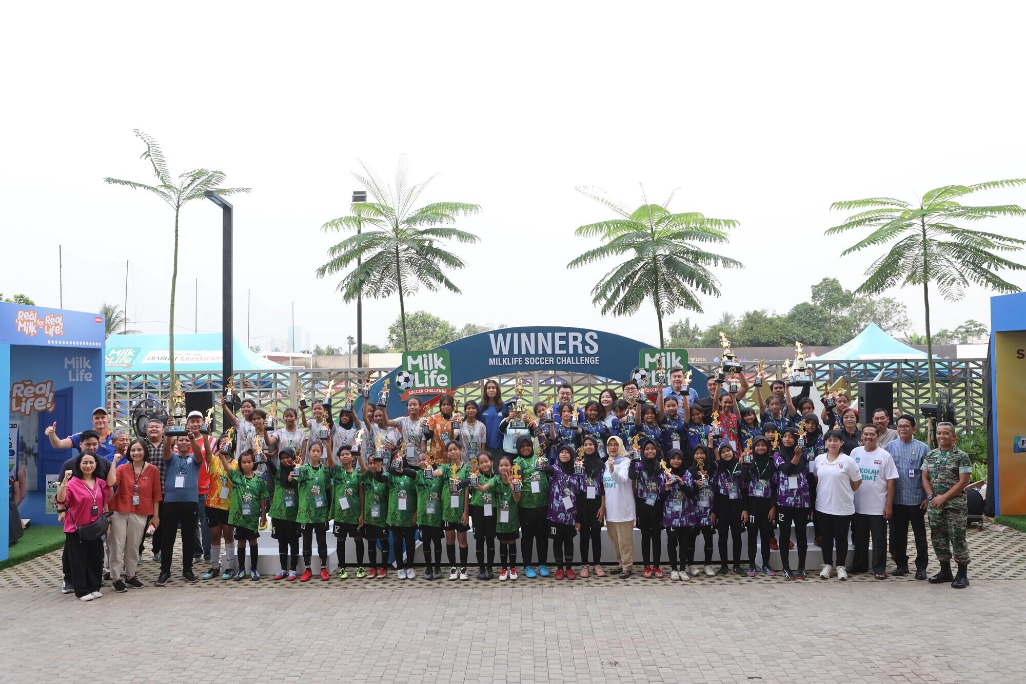 Ini Daftar Juara MilkLife Soccer Challenge – Tangerang Series 1 2024 