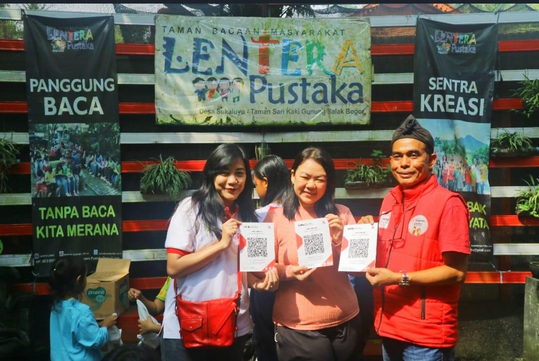 Sediakan QRIS Kopi Lentera, Bank Sinarmas Dukung UMKM dan Kafe Literasi