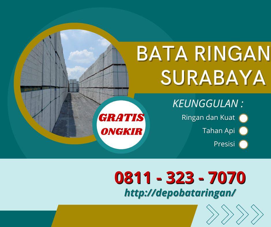 Distributor Pabrik Bata Ringan Surabaya, 0811-323-7070 (WA/TLP)