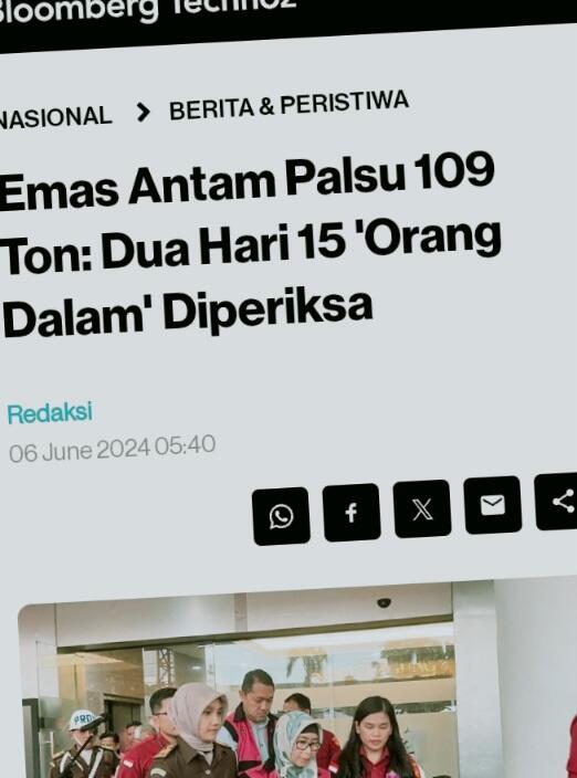 Wah! Emas PT Antam Palsu Beredar Sejak 2010! Ini Cara Cek Emas Palsu Bagi Orang Awam