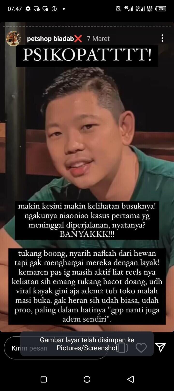 Penipu Jacob Prayudi owner Caesar jaco