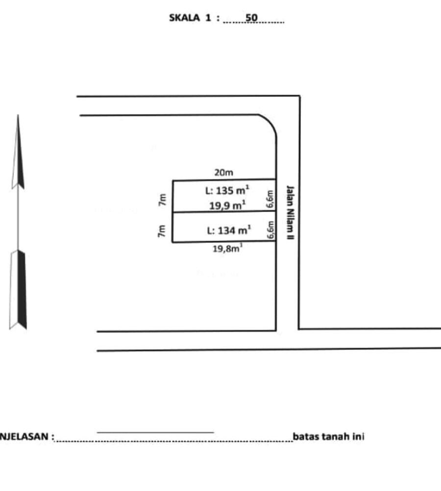 Jual Tanah di Jatiraden Jatisampurna Kota Bekasi Dekat Pasar Kranggan