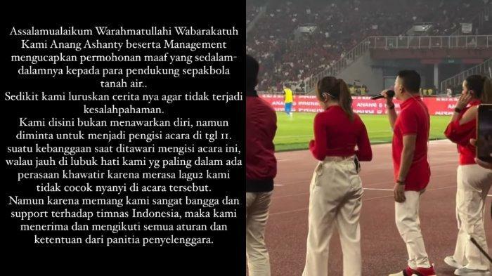 Gara-gara Disoraki Suporter Timnas Indonesia, Anang dan Ashanty Minta Maaf!