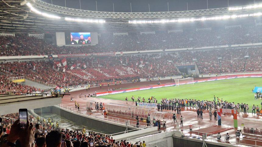 Timnas Indonesia vs Filipina: Penonton GBK Dibikin Histeris Gara-gara Hal Ini