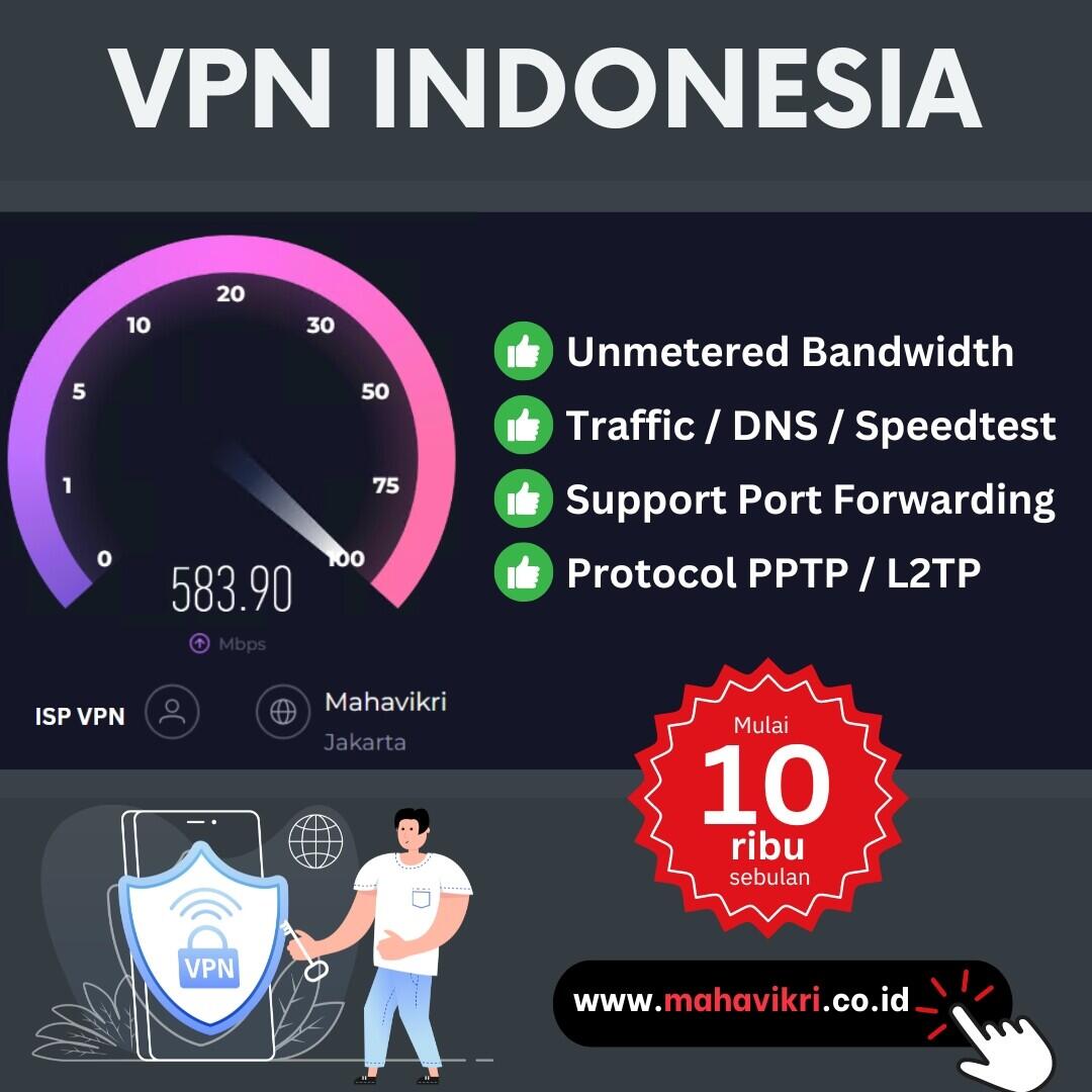 VPN PPTP L2TP SSTP Indonesia Mikrotik
