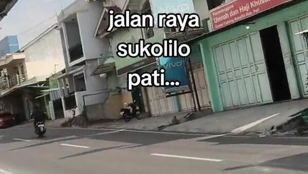 Netizen Menggunjingkan Jalanan Sukolilo Pati yang Sepi, Camat Buka Suara

