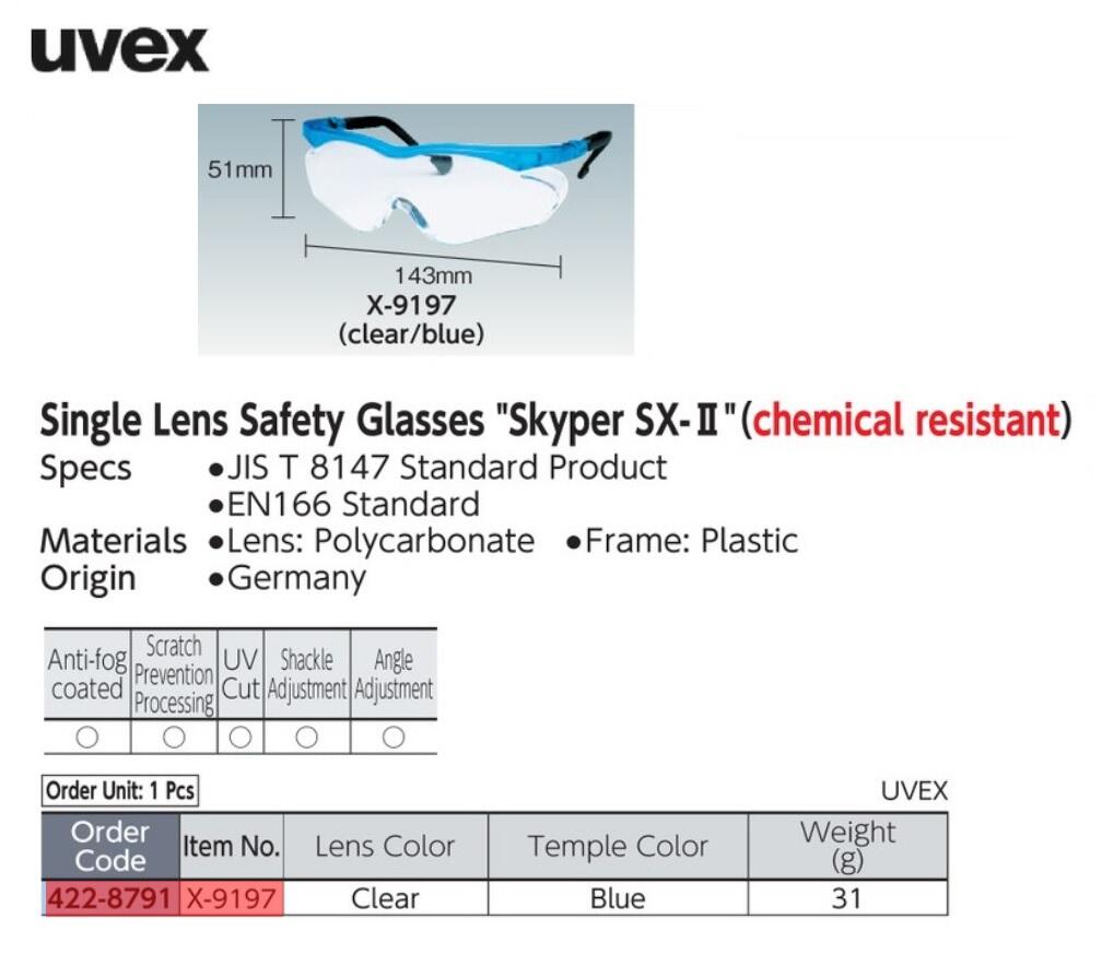 UVEX Safety Equipment