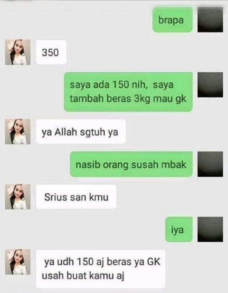 KUMPULAN CHAT OPEN B0 NGAKAK 😅😂🤣