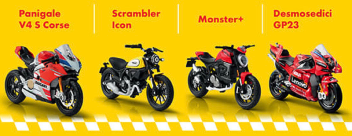 Koleksi Model Ducati Di SPBU Shell
