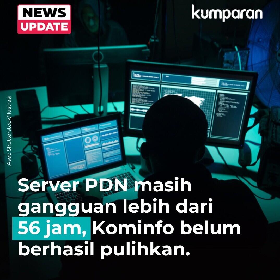 Server Pusat Data Nasional Pdn Kominfo Masih Mengalami Gangguan