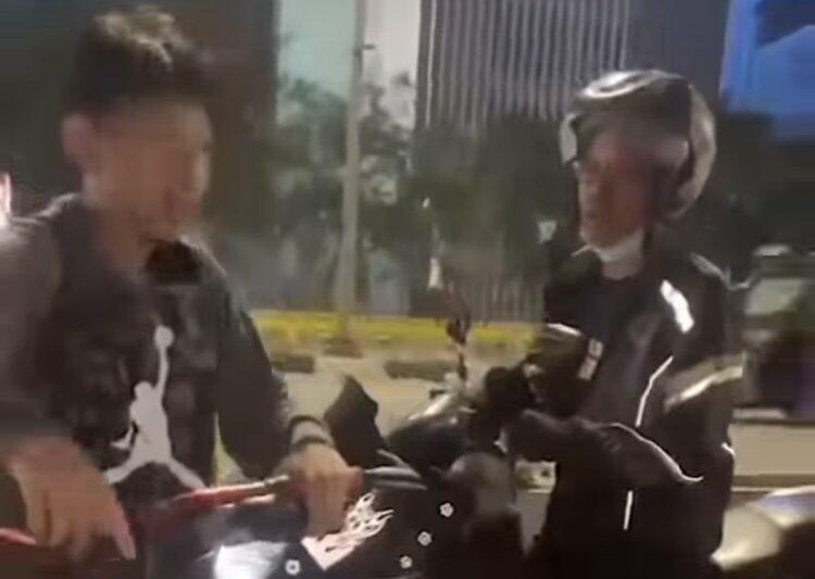 Viral Ojek Online Cekcok Dengan Bocah Gara-gara Masuk Jalur Sepeda, Siapa yang Salah?