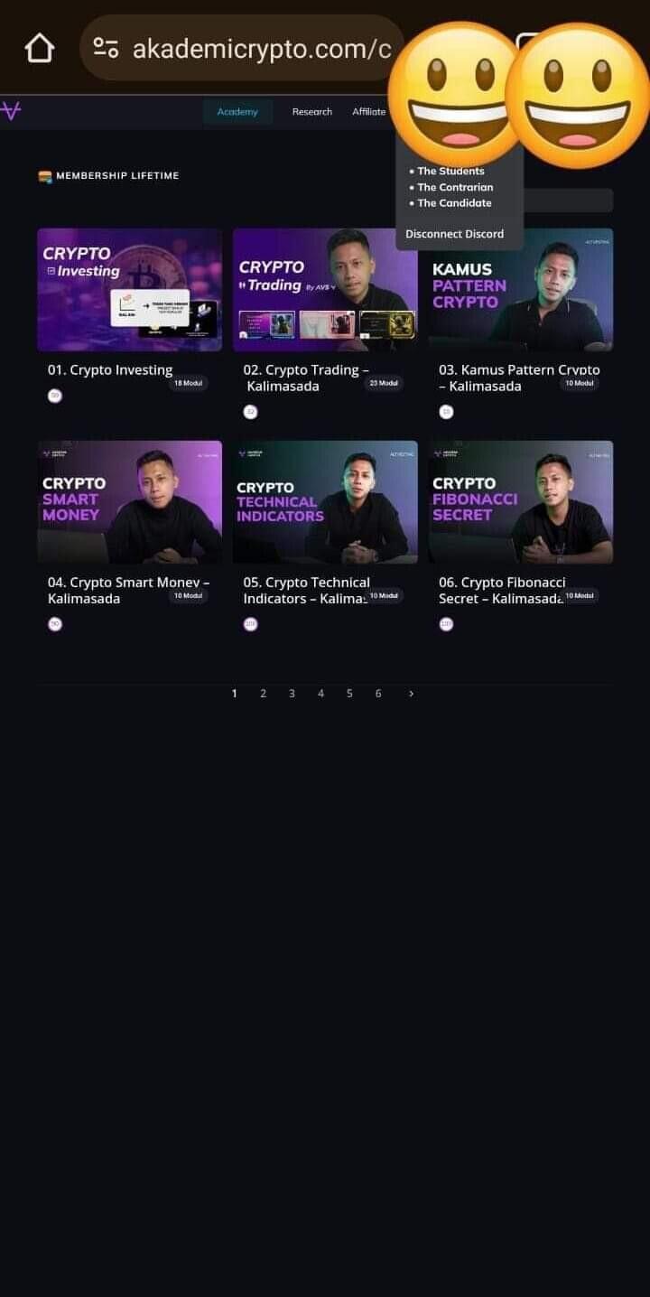 💯READY AKUN AKADEMI CRYPTO💯