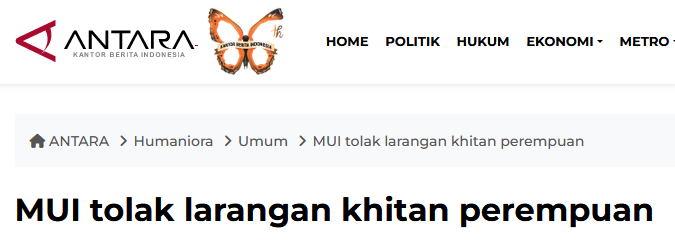 Apa itu sunat perempuan dan mengapa itu dilakukan?