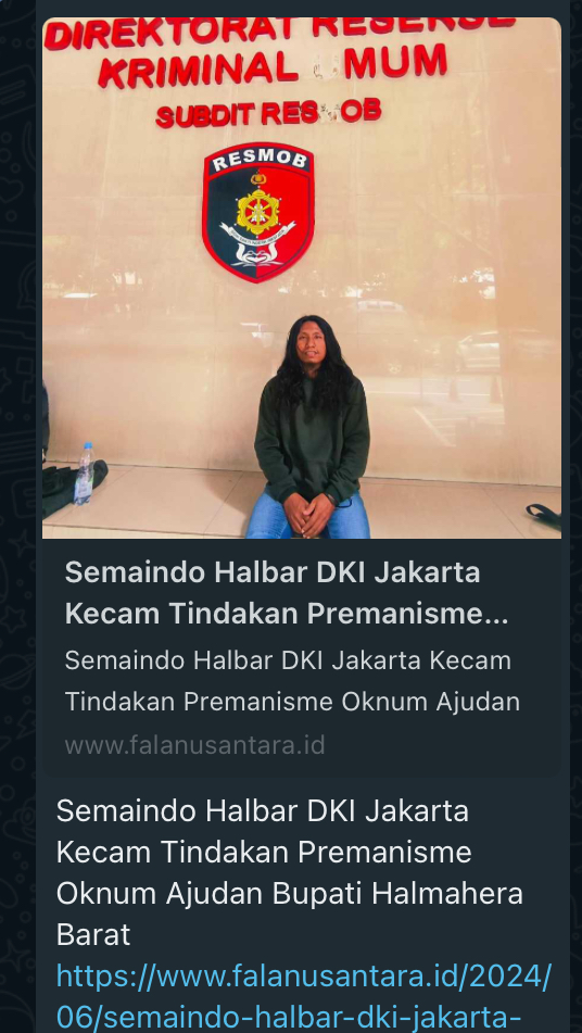 Mana Benar Tentang Preman