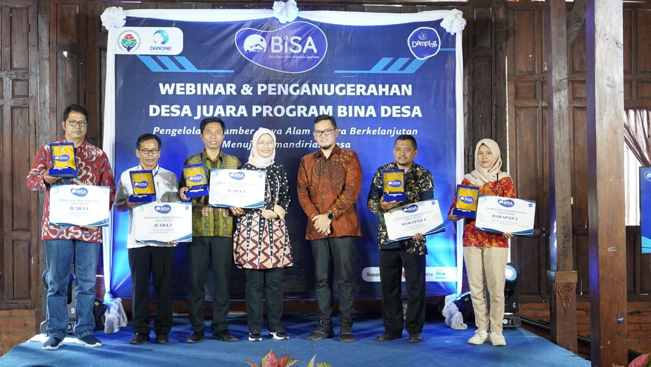 BUMDes Ponggok Klaten Juarai Program BISA dari Danone Indonesia dan Bumdes.id