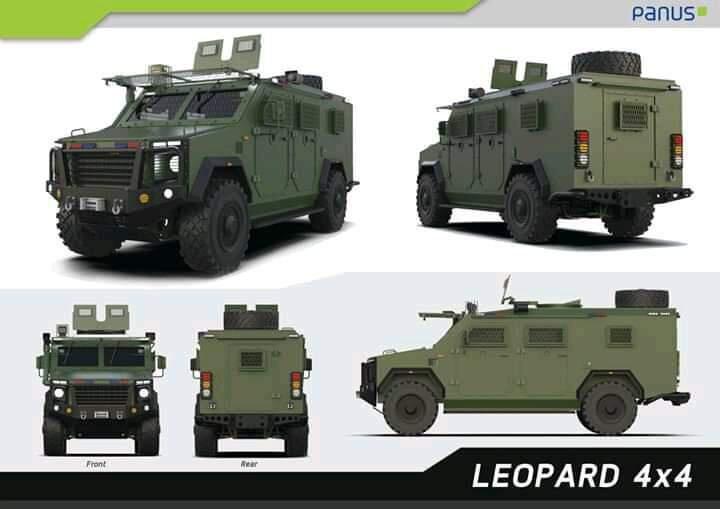 First Look: Kendaraan Taktis Leopard 4x4 Milik Brimob Pertama Kali Terlihat di Papua