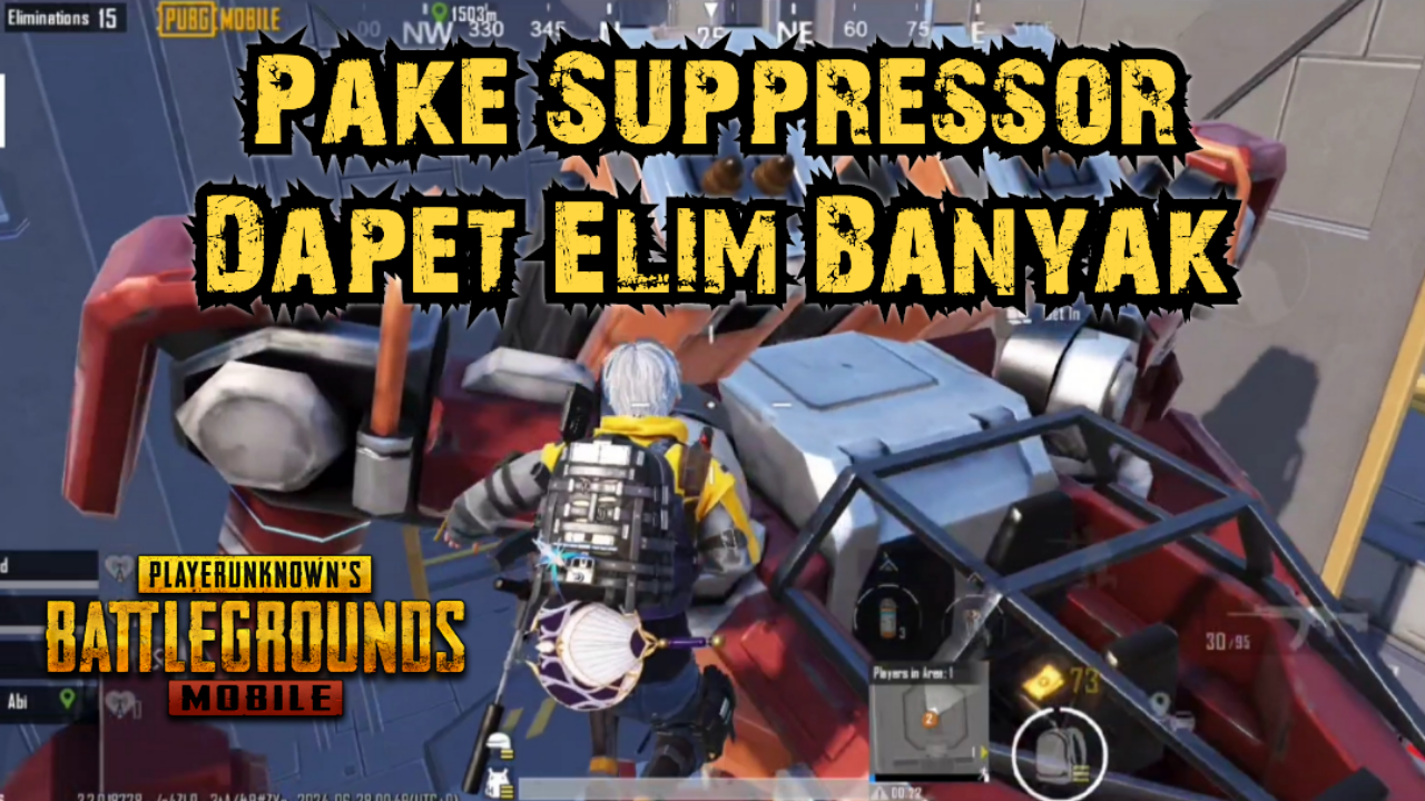 &#91;Video&#93; Pake Suppressor Dapet Elim Banyak - PUBG MOBILE